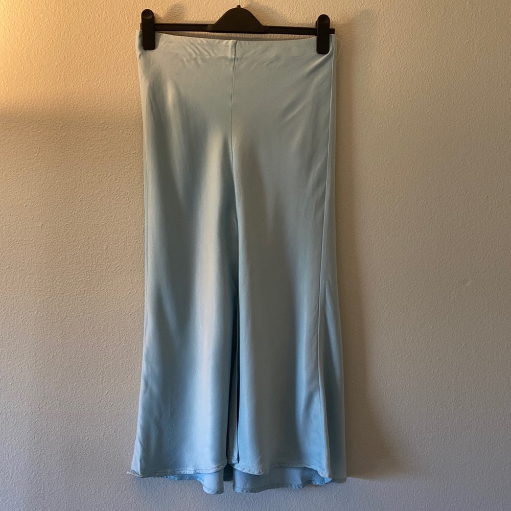 Zara front split maxi skirt